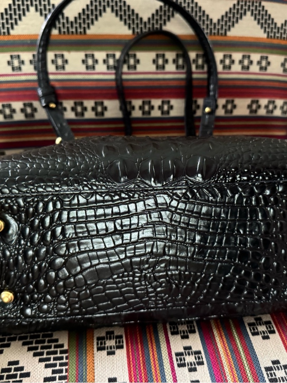 Brahmin The Medium Asher Tote Black 16.5”W X 9.5" H - Picture 6 of 11